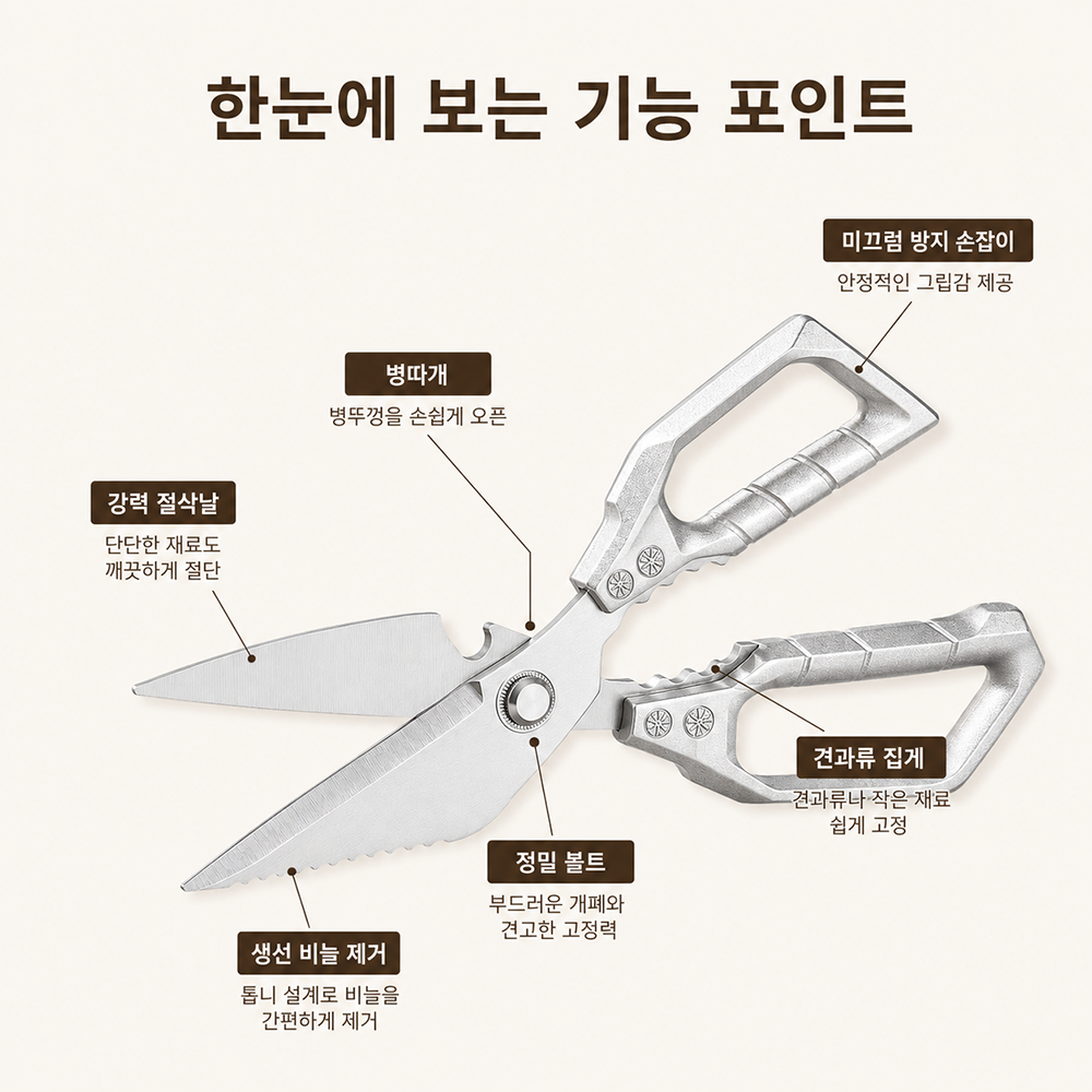 BestStar 주방 가위 상세 이미지 7