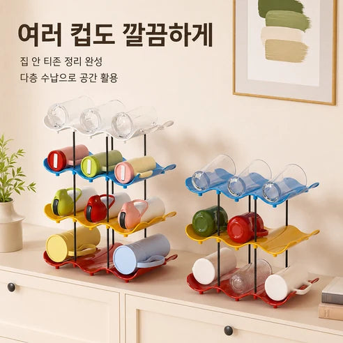 다층 컵 정리대 제품 사진 3