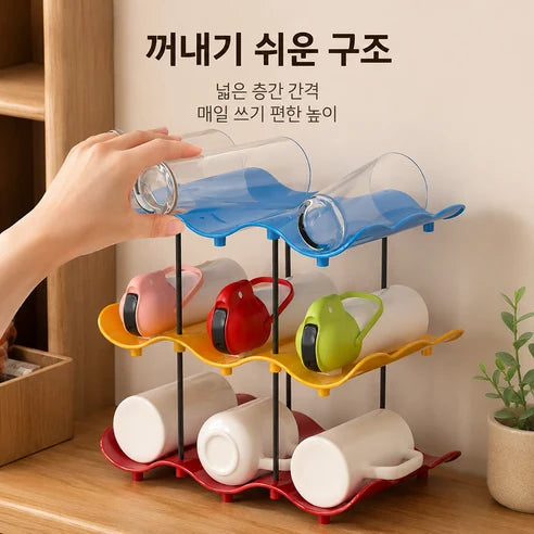 다층 컵 정리대 제품 사진 6
