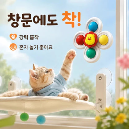 흡착식 회전 고양이 장난감 제품 사진 8
